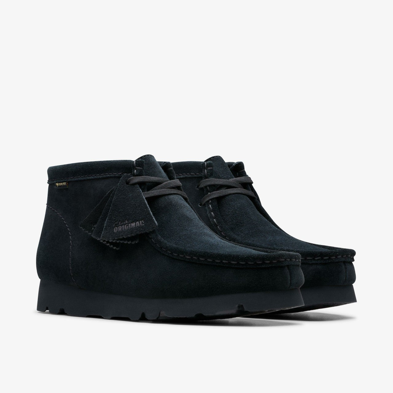 Wallabee Boot GORE-TEX Black Suede | Clarks discount - Men