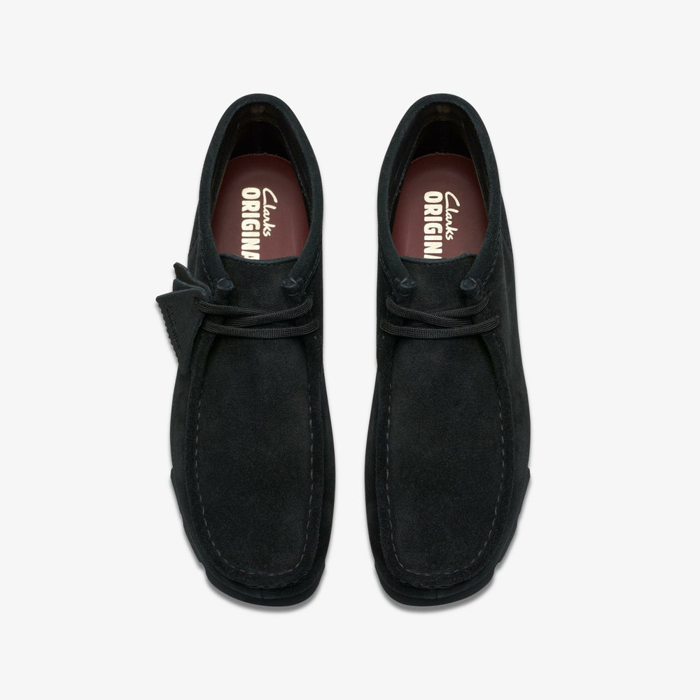 Wallabee Boot GORE-TEX Black Suede | Clarks discount - Men
