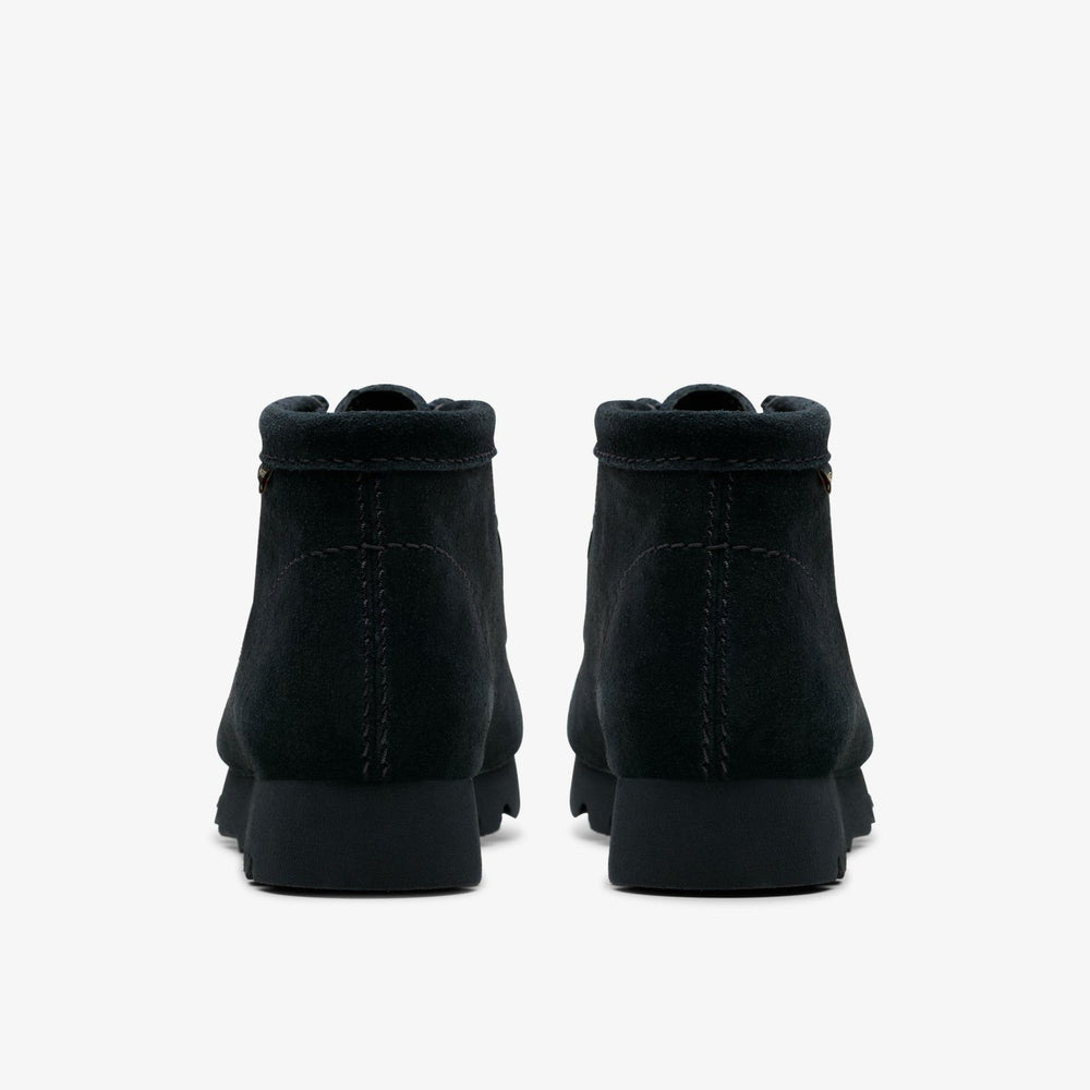 Wallabee Boot GORE-TEX Black Suede | Clarks Sale - Women