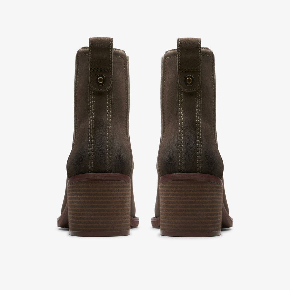 Chamberly Top Mole Grey Suede | Clarks for sale - Women