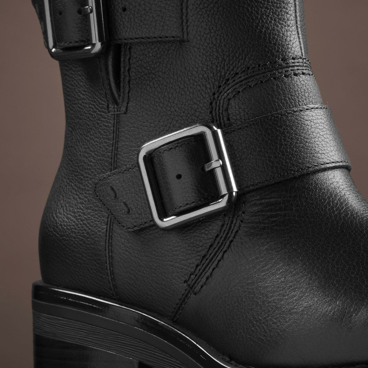 Rebelle Buckle Black Leather | Clarks outlet - Women