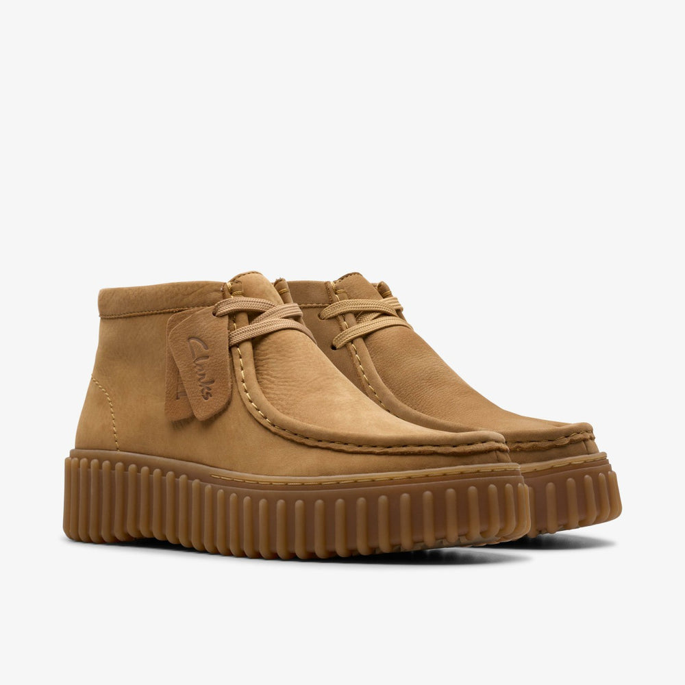 Torhill Moss Light Tan Nubuck | Clarks online - Women