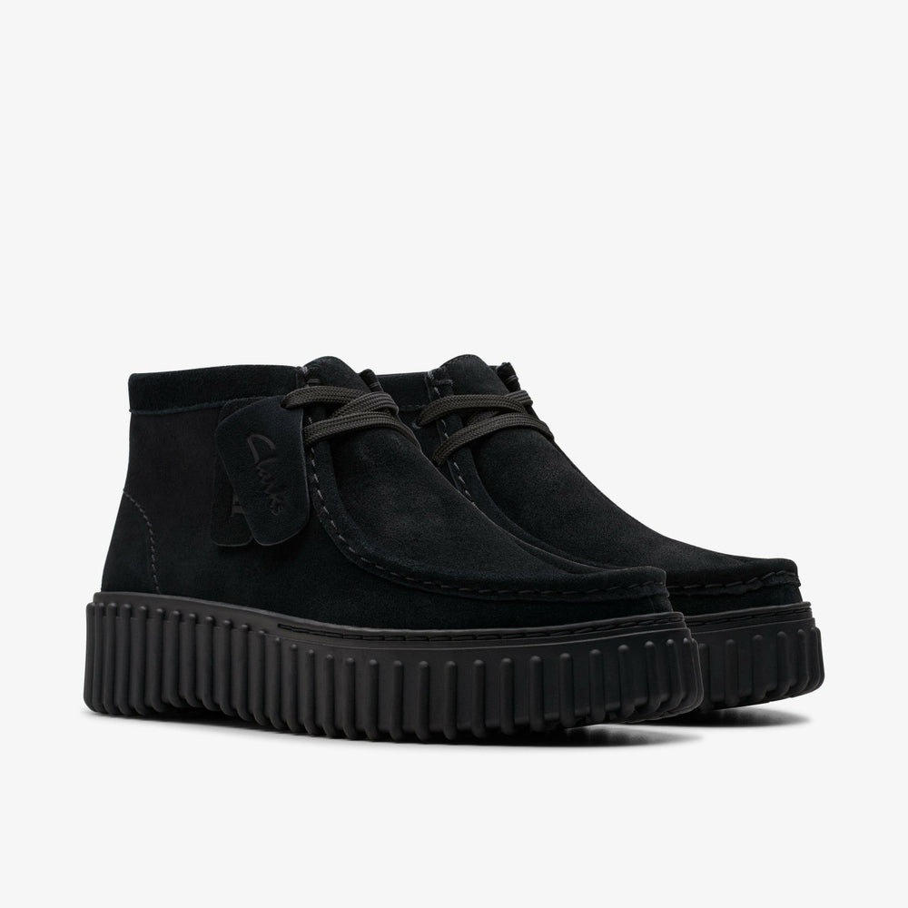 Torhill Moss Black Suede | Clarks discount - Women