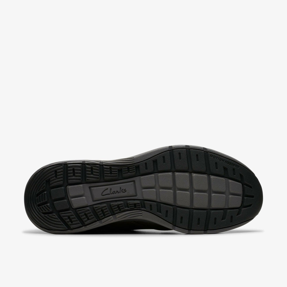 Motion Trek EZ Grey Leather | Clarks discount - Men