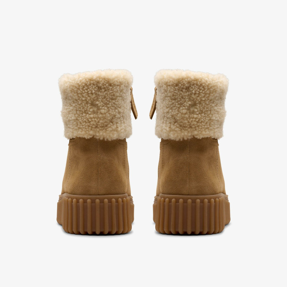 Torhill Turn Light Tan Warmlined | Clarks Sale - Women