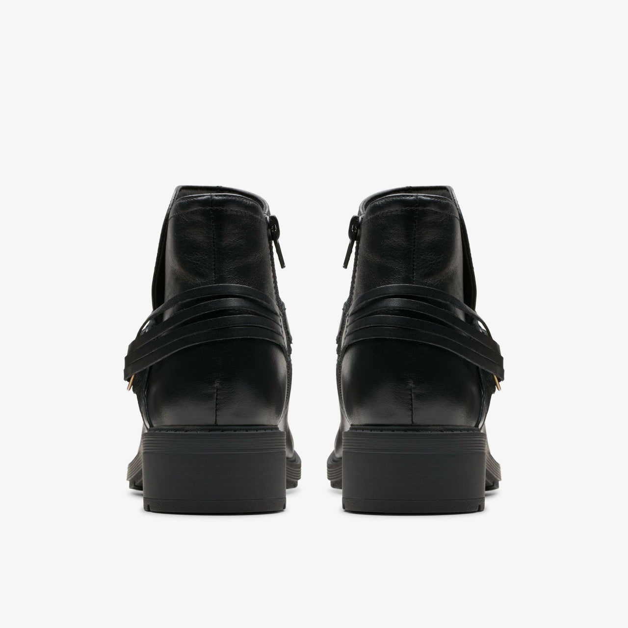 Hearth Kaylie Ankle Boot Black Leather | Clarks outlet - Women