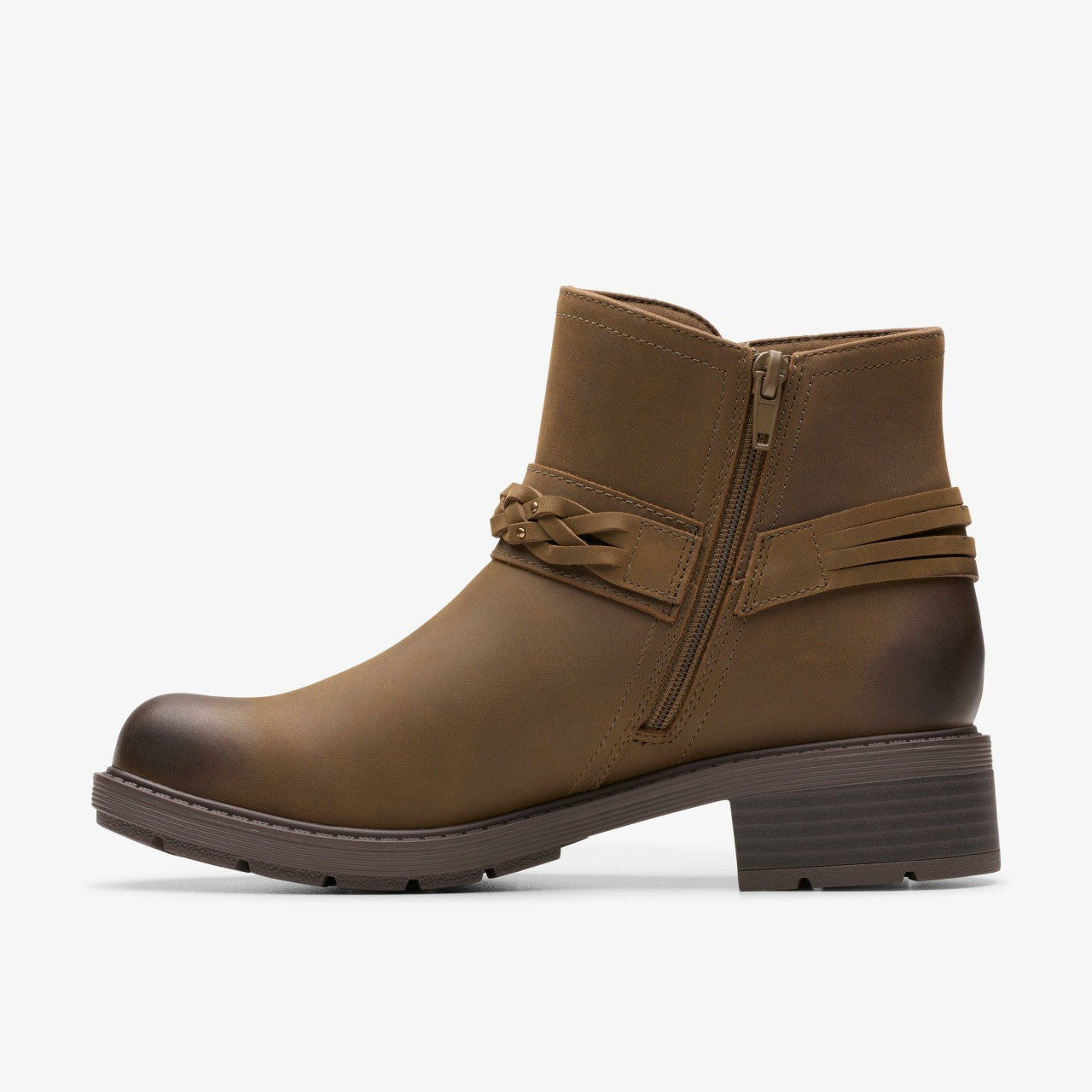 Hearth Kaylie Ankle Boot Mushroom Oily | Clarks discount - Women