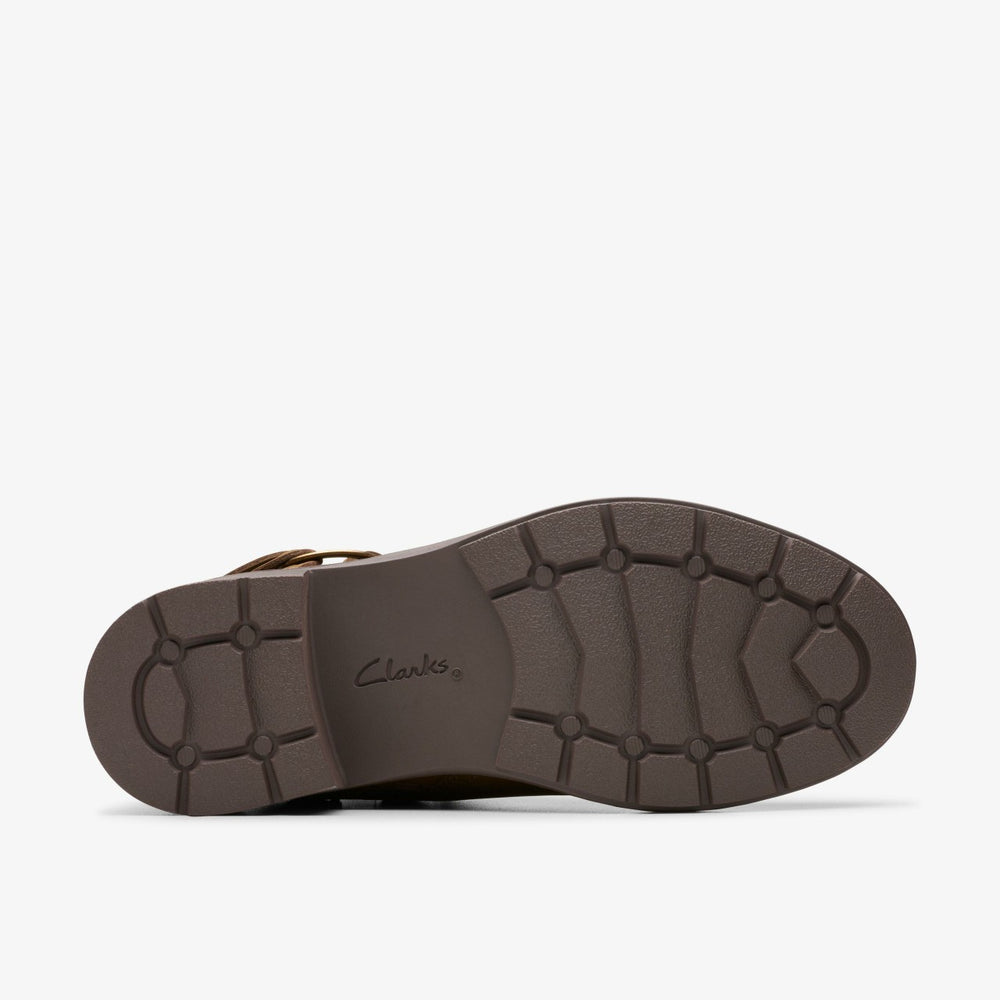 Hearth Kaylie Ankle Boot Mushroom Oily | Clarks discount - Women