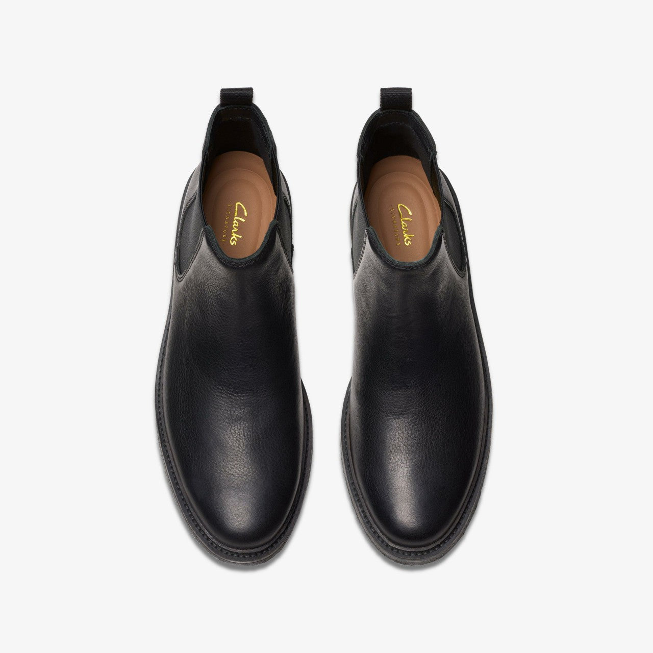 Clarkdale Easy Chelsea Boot Black Leather | Clarks discount - Men