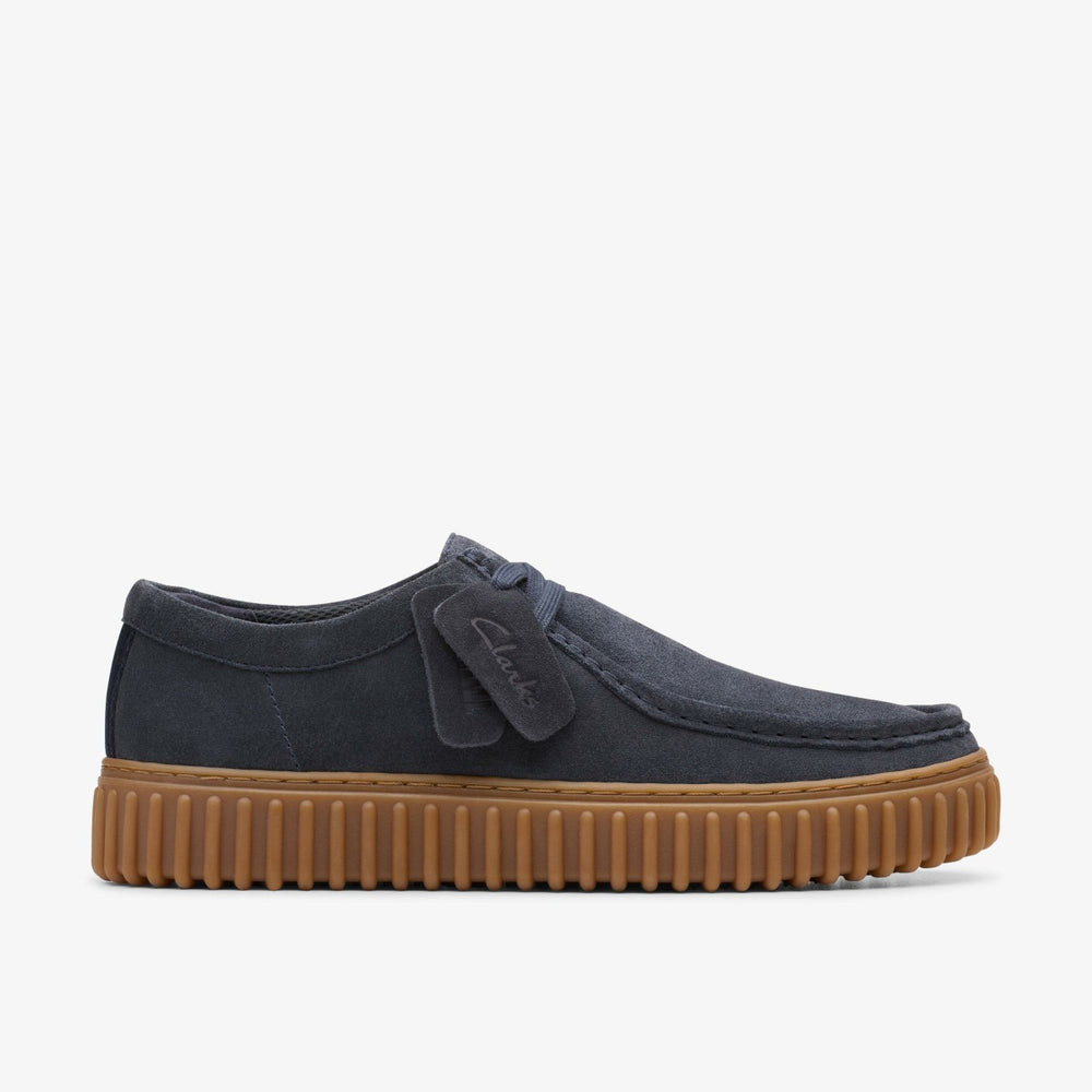 Torhill Lo Navy Suede | Clarks for sale - Men