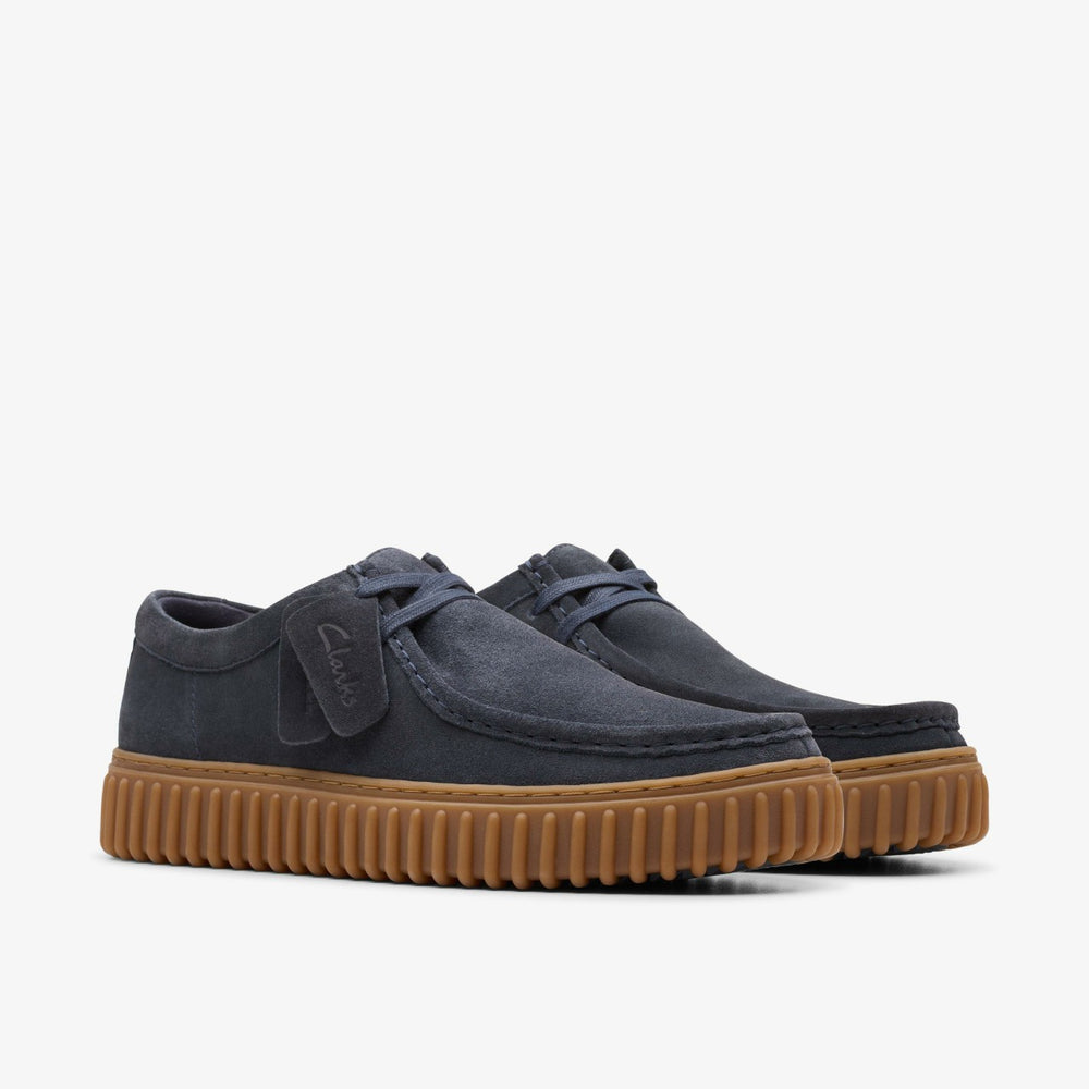 Torhill Lo Navy Suede | Clarks for sale - Men