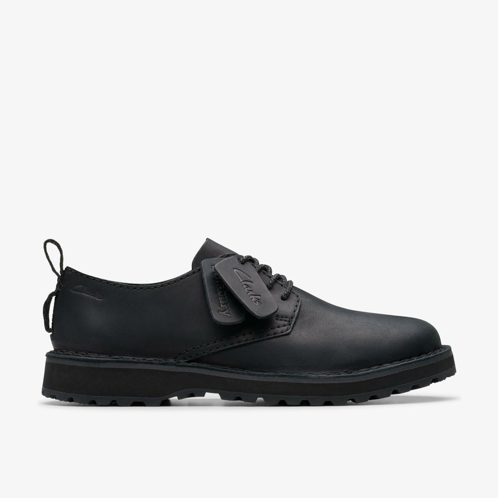 Solsbury Lace Black Leather | Clarks for sale - Men