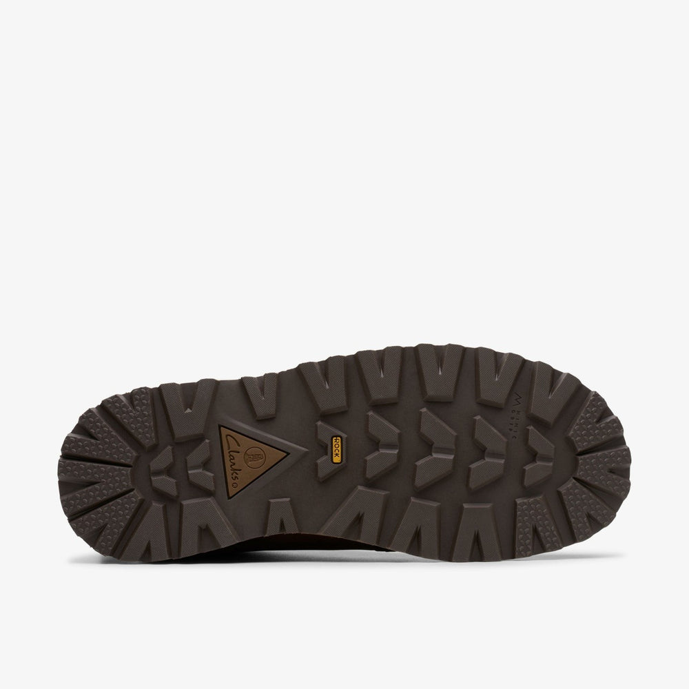 Solsbury Desert Boot Dark Brown Leather | Clarks outlet - Men
