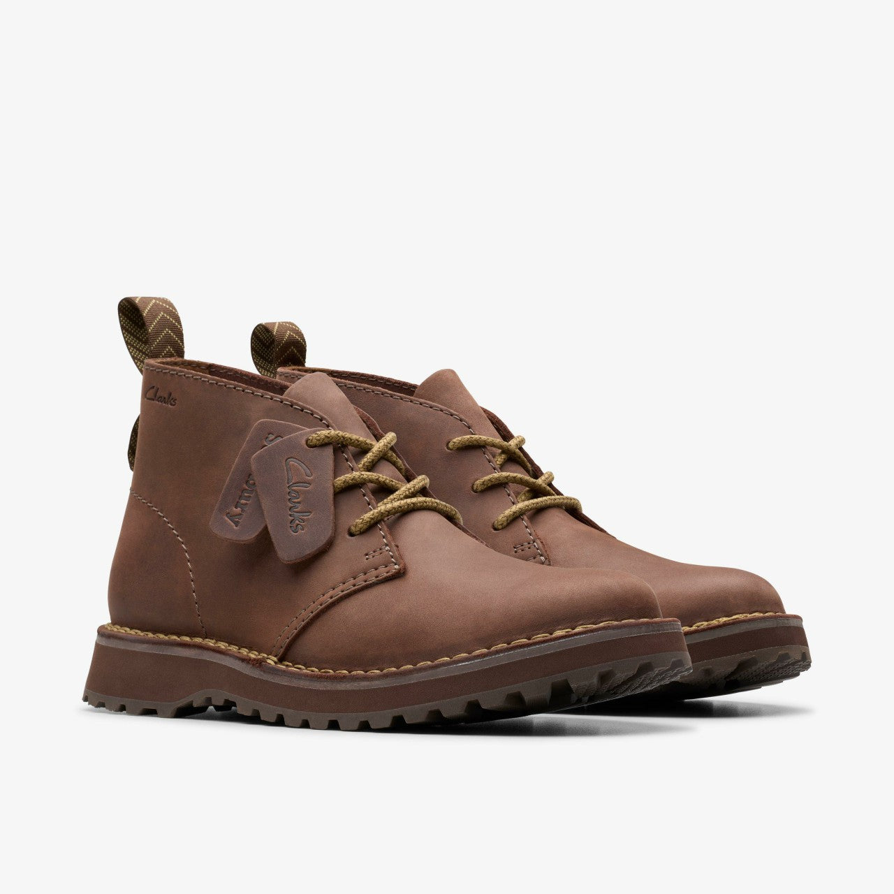 Solsbury Desert Boot Dark Brown Leather | Clarks outlet - Men