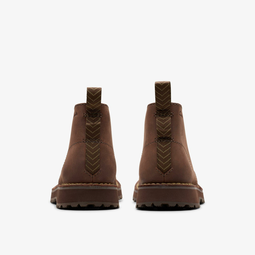 Solsbury Desert Boot Dark Brown Leather | Clarks outlet - Men