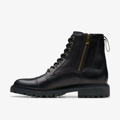 Clarkridge Hi Black Leather | Clarks for sale - Men