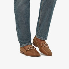 Sarafyna Iris Loafer Tan Leather | Clarks online - Women