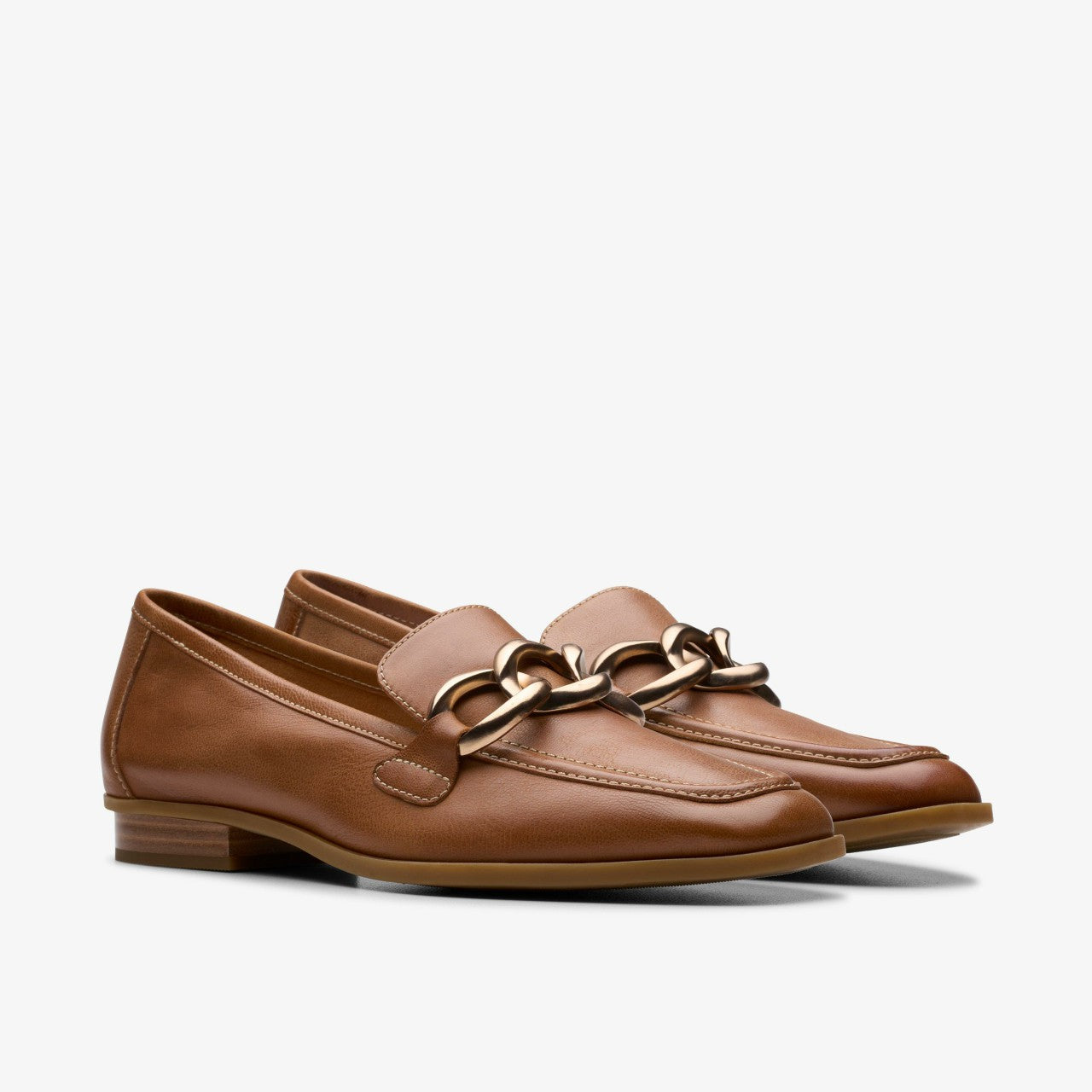 Sarafyna Iris Loafer Tan Leather | Clarks online - Women