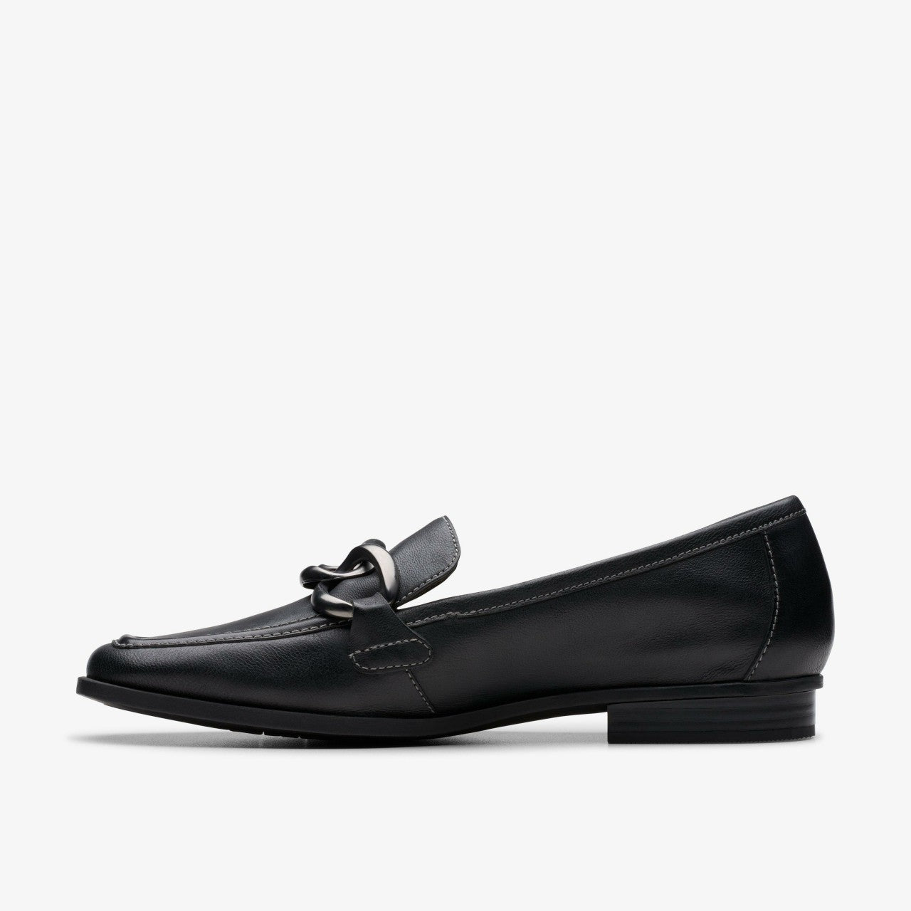 Sarafyna Iris Loafer Black Soft | Clarks for sale - Women
