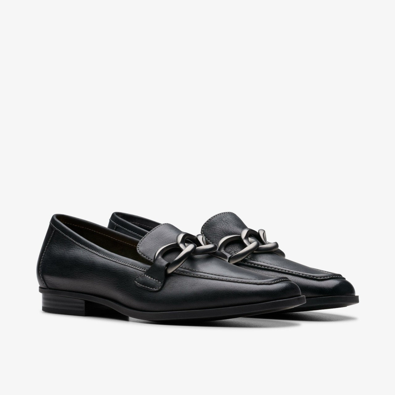 Sarafyna Iris Loafer Black Soft | Clarks for sale - Women