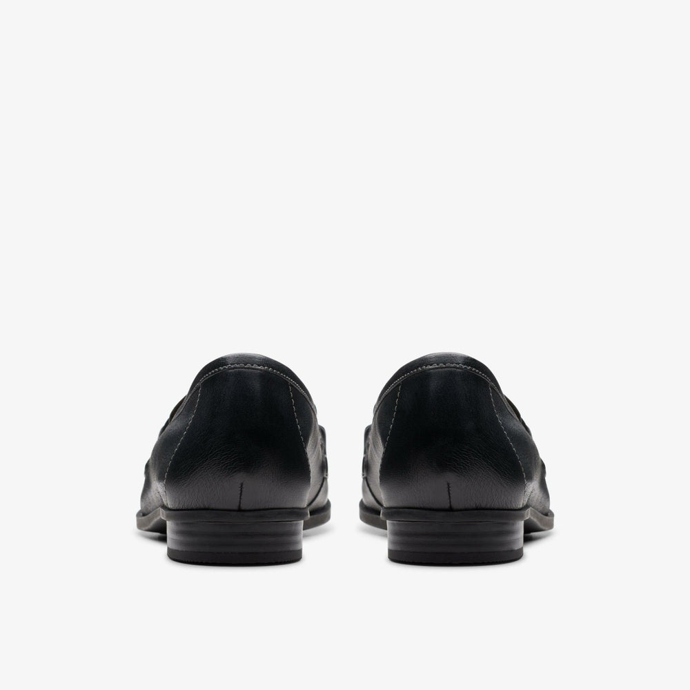 Sarafyna Iris Loafer Black Soft | Clarks for sale - Women
