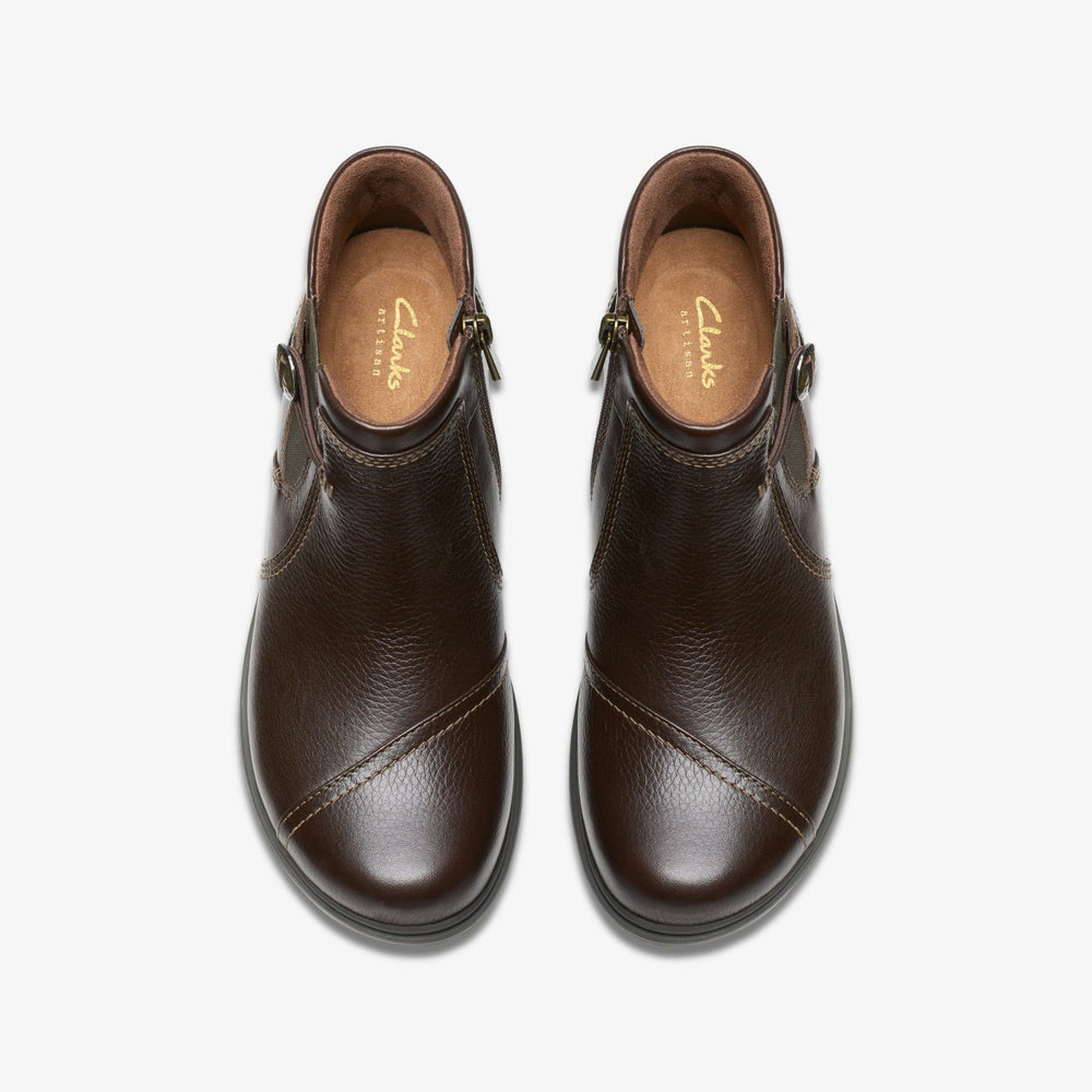 Certina Joy Dark Brown Leather | Clarks Sale - Women