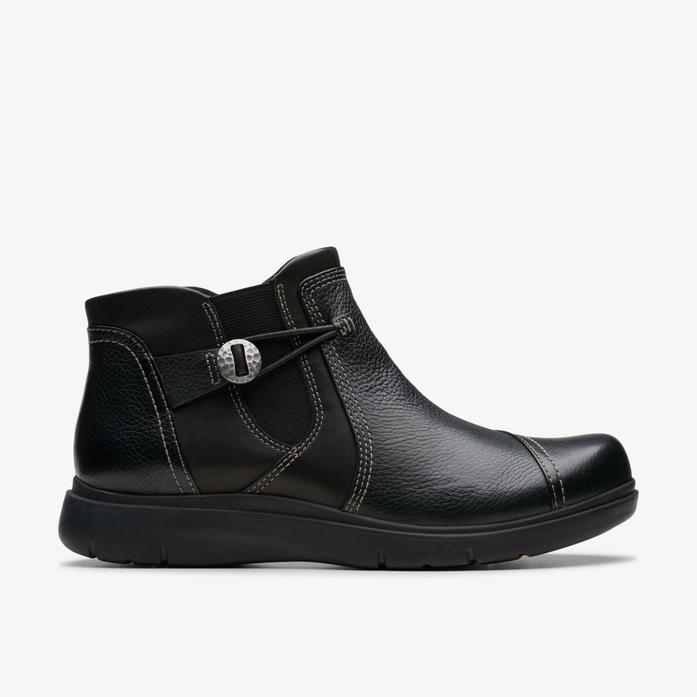 Certina Joy Black Leather | Clarks outlet - Women