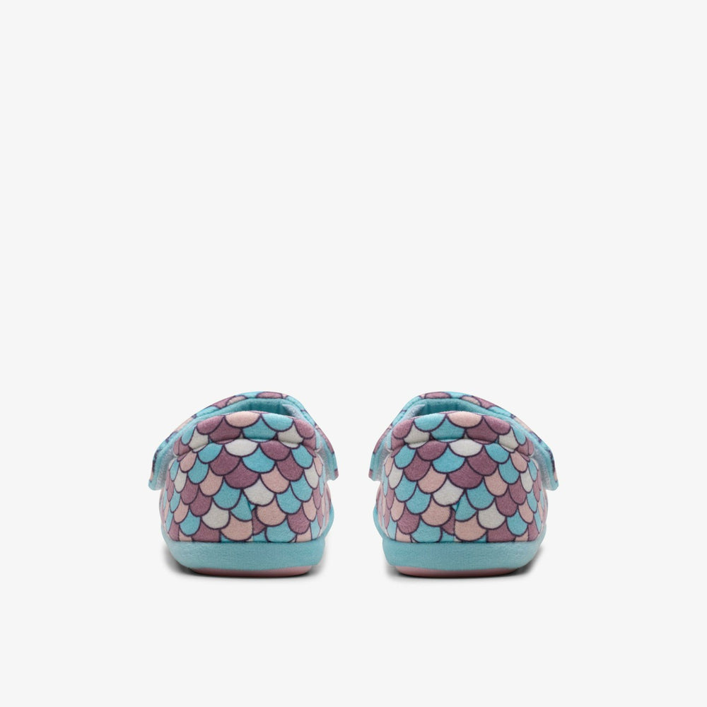 Fluffy Snug Kid Pink Multicolour | Clarks on Sale - Kids