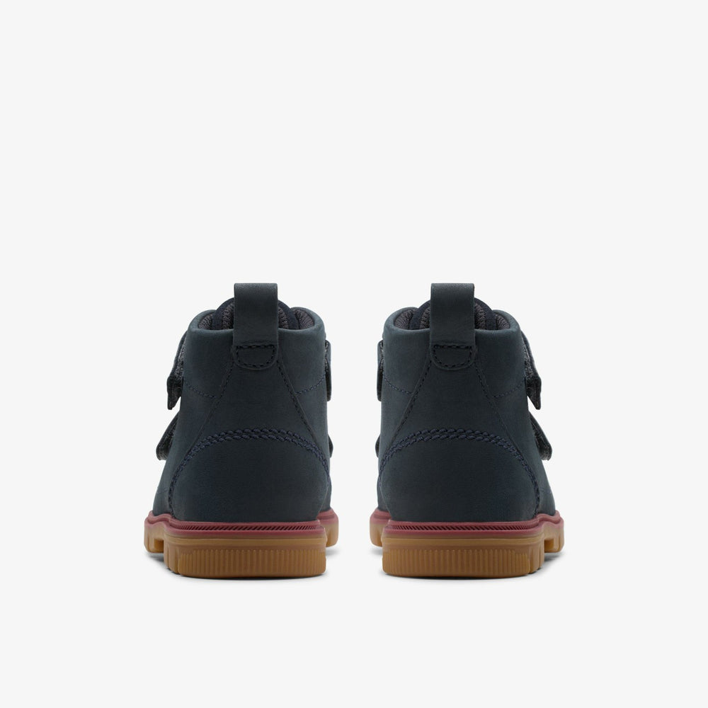Lorcam Hi Toddler Navy | Clarks discount - Kids