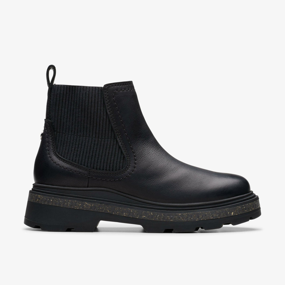 Hencroft Step Waterproof Black Leather | Clarks on Sale - Women