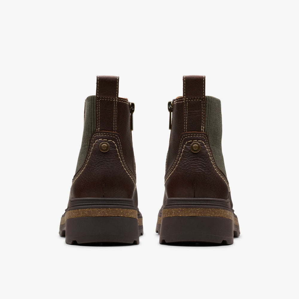 Hencroft Step Waterproof Brown Leather | Clarks for sale - Women