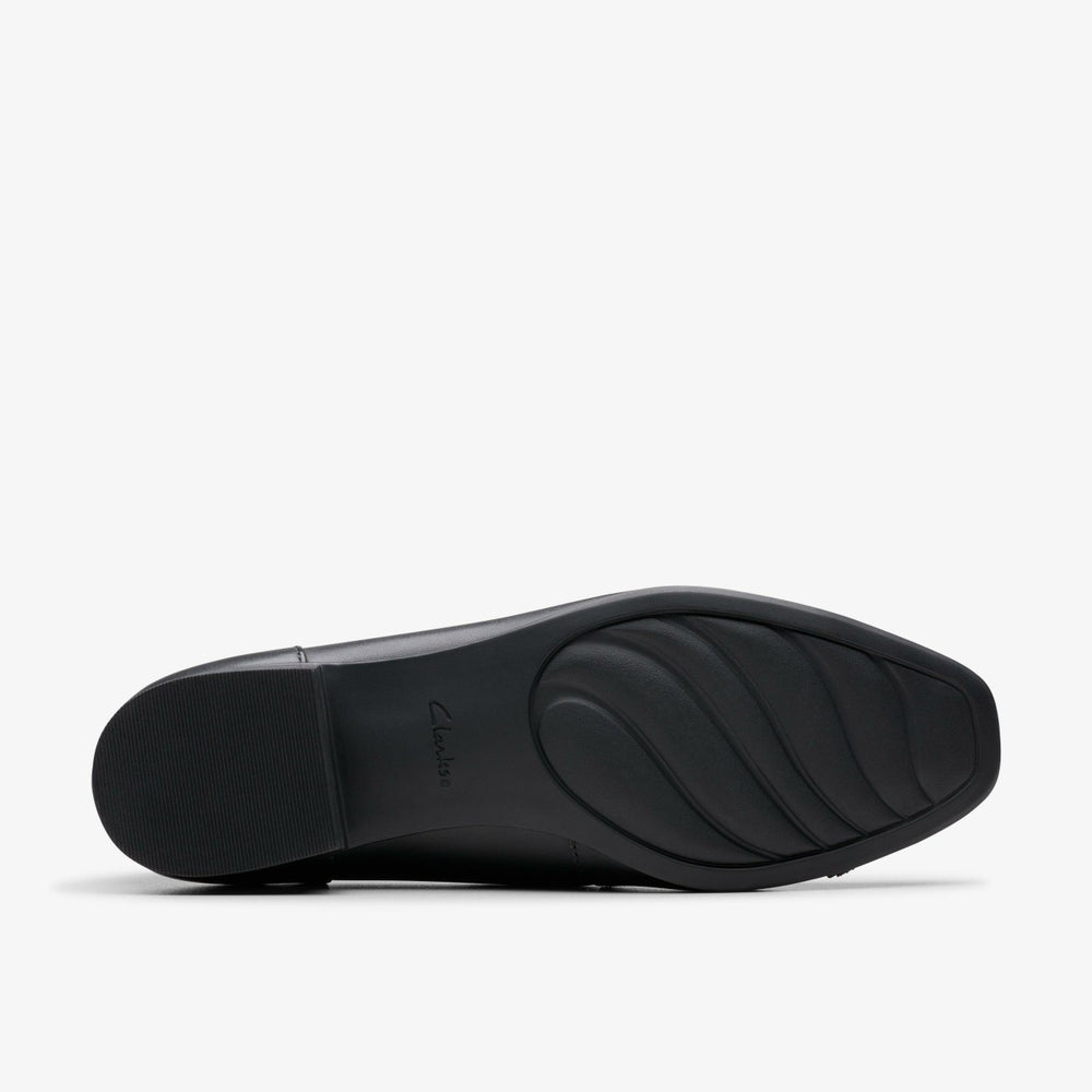 Krystine May Black Leather | Clarks discount - Women