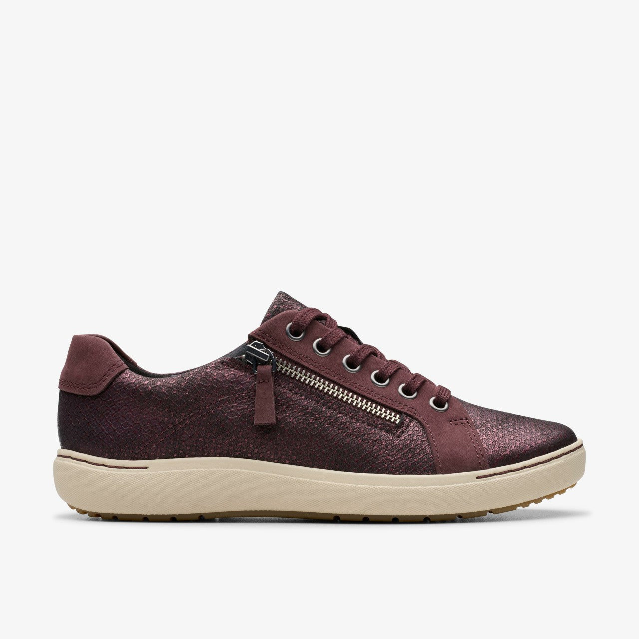 Nalle Lace Wine Interest Leather | Clarks Sale - Women