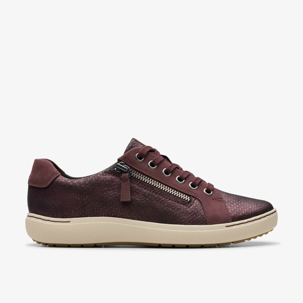 Nalle Lace Wine Interest Leather | Clarks Sale - Women