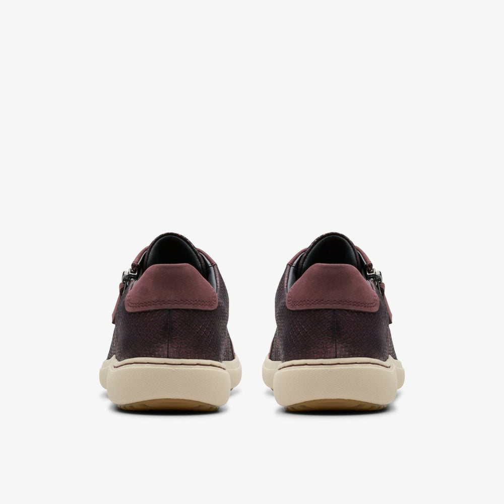 Nalle Lace Wine Interest Leather | Clarks Sale - Women