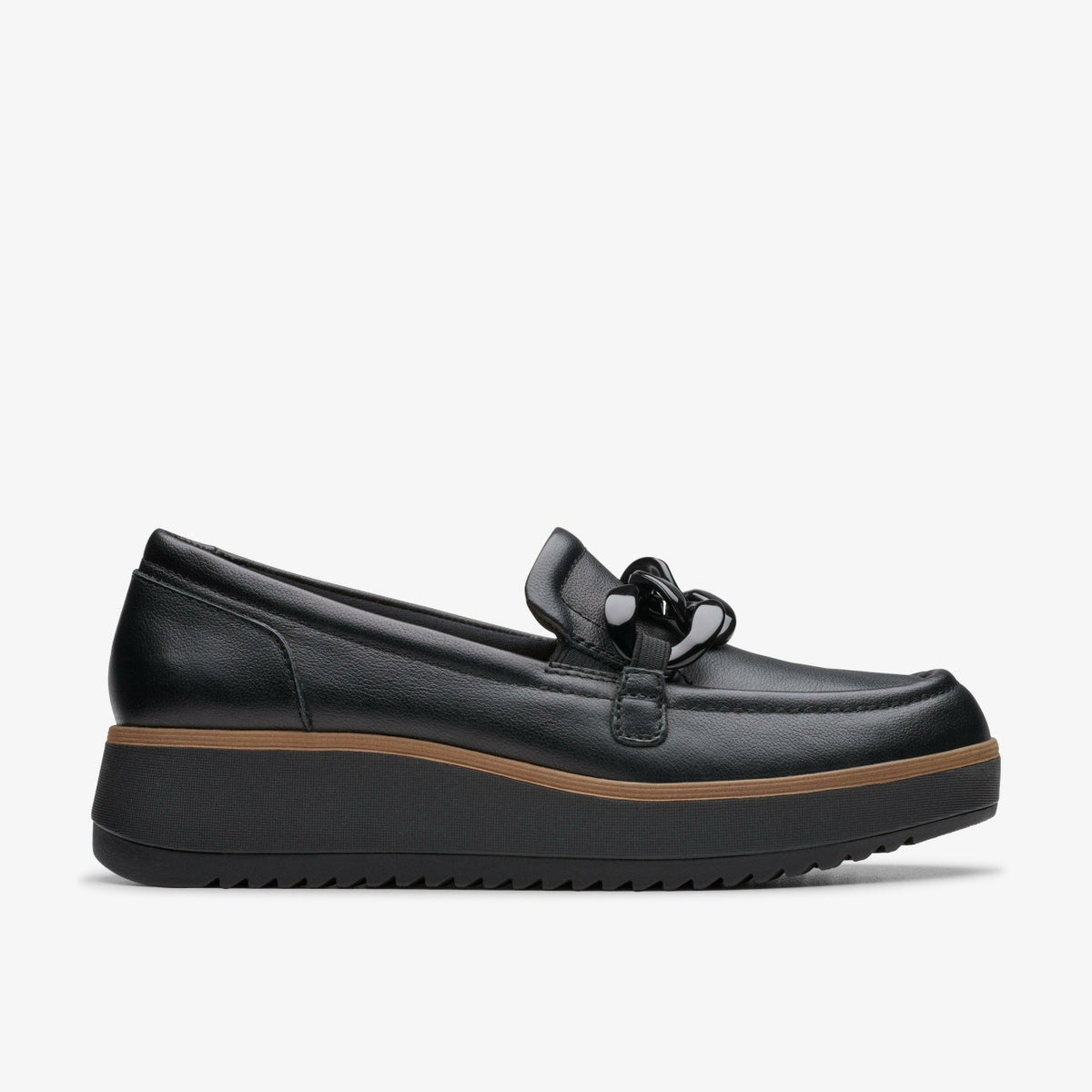 Zylah May Black Leather | Clarks on Sale - Women