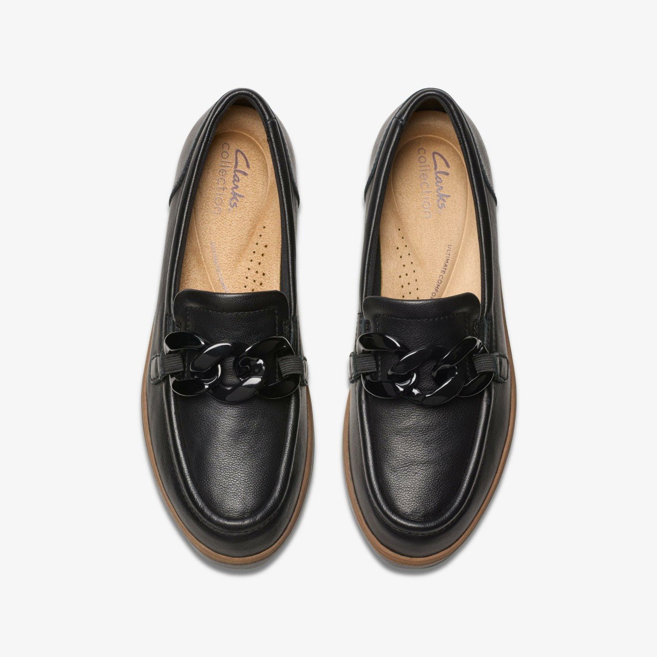 Zylah May Black Leather | Clarks on Sale - Women