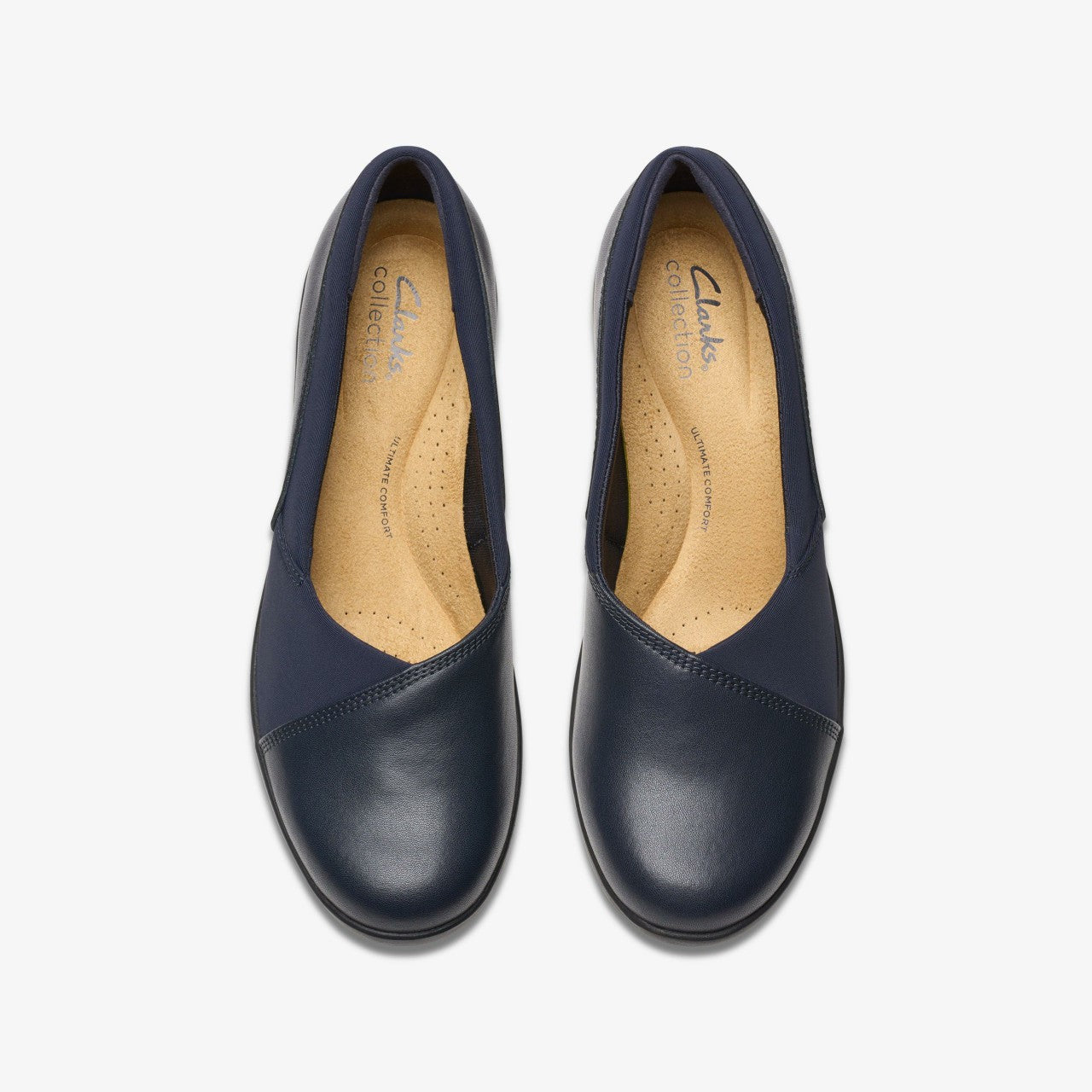 Suttyn Walk Navy Leather | Clarks discount - Women
