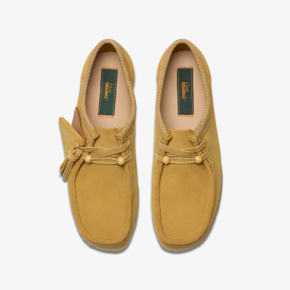 Wallabee Golden Tan Suede | Clarks on Sale - Women