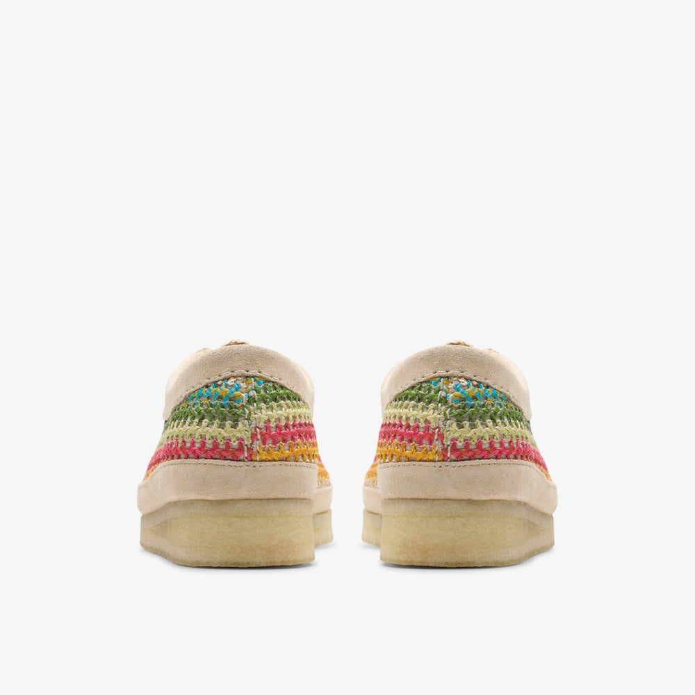 Wallabee Multicolour Raffia | Clarks for sale - Women