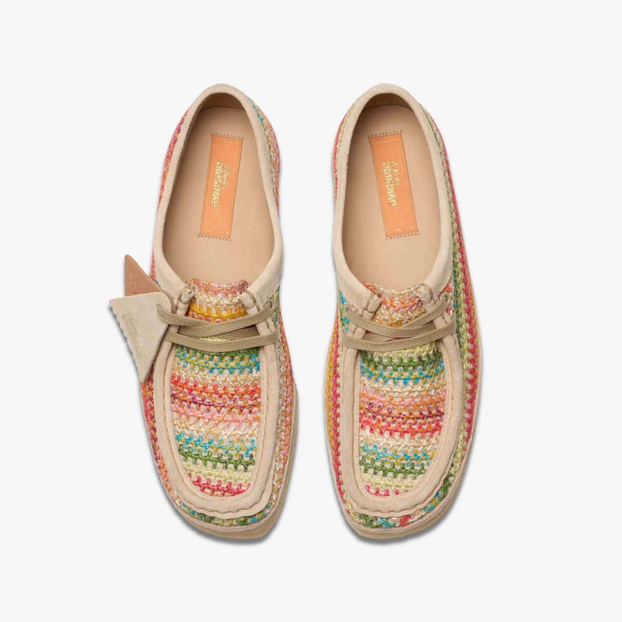 Wallabee Multicolour Raffia | Clarks for sale - Women