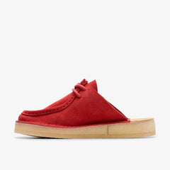 Desert Nomad Mule Red Suede | Clarks Sale - Women