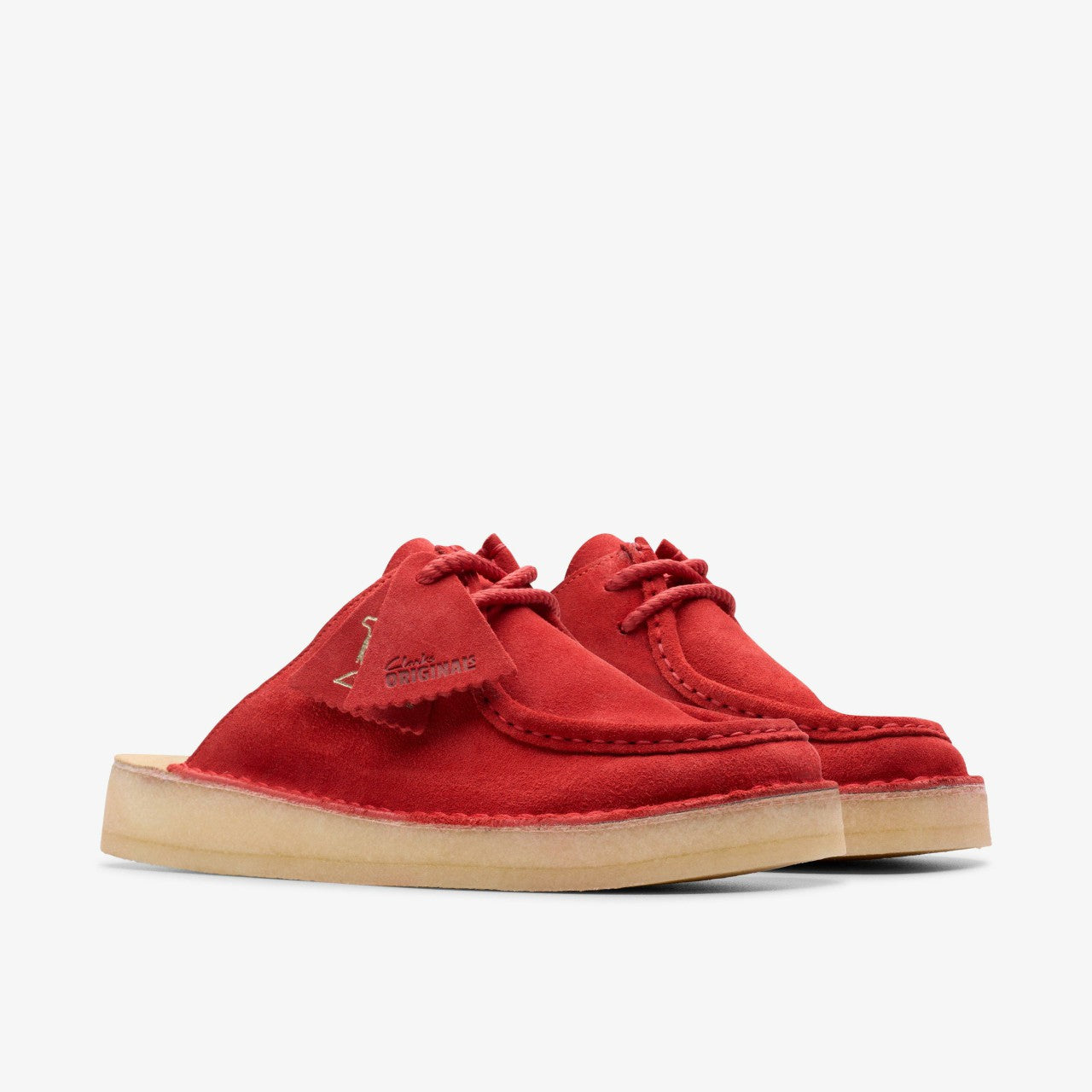 Desert Nomad Mule Red Suede | Clarks Sale - Women