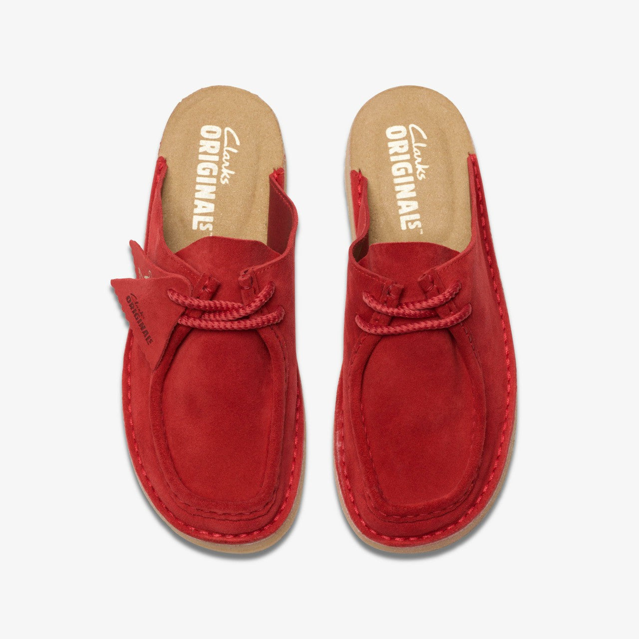Desert Nomad Mule Red Suede | Clarks Sale - Women