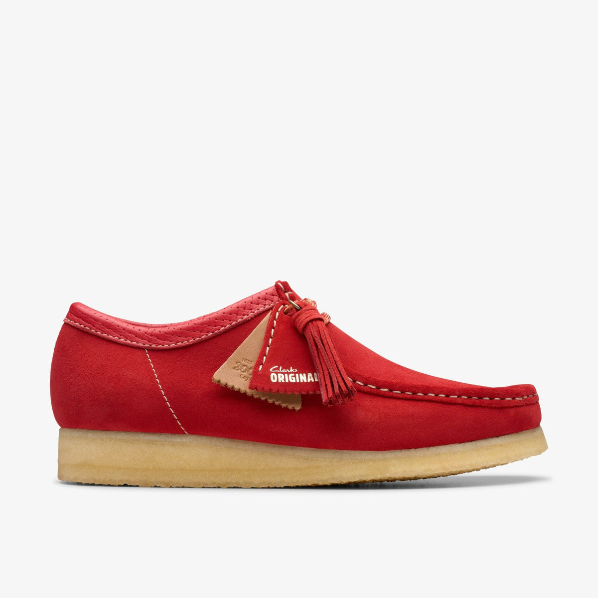 Wallabee Red Suede | Clarks for sale - Men