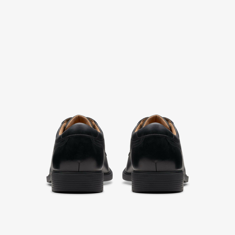 Eldredge Plain Black Leather | Clarks Sale - Men