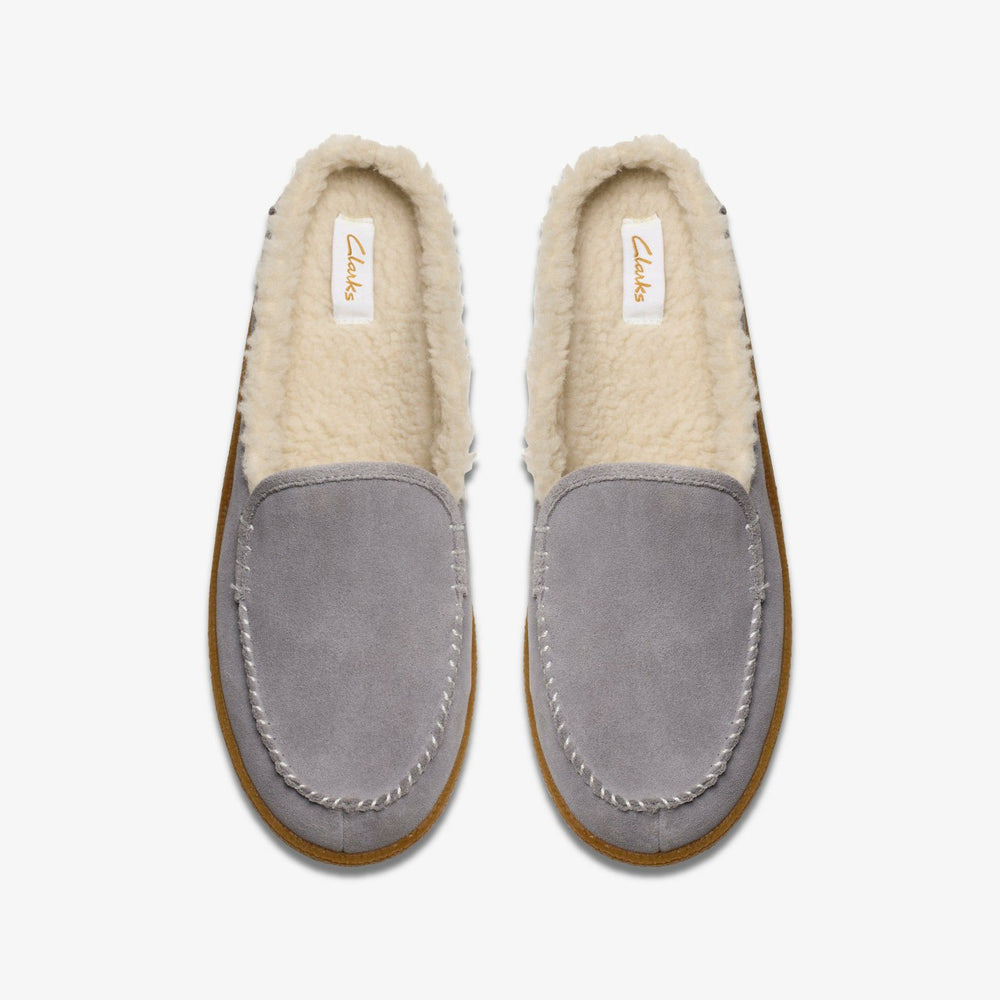 Pilton 2 Craft Grey Suede | Clarks discount - Women