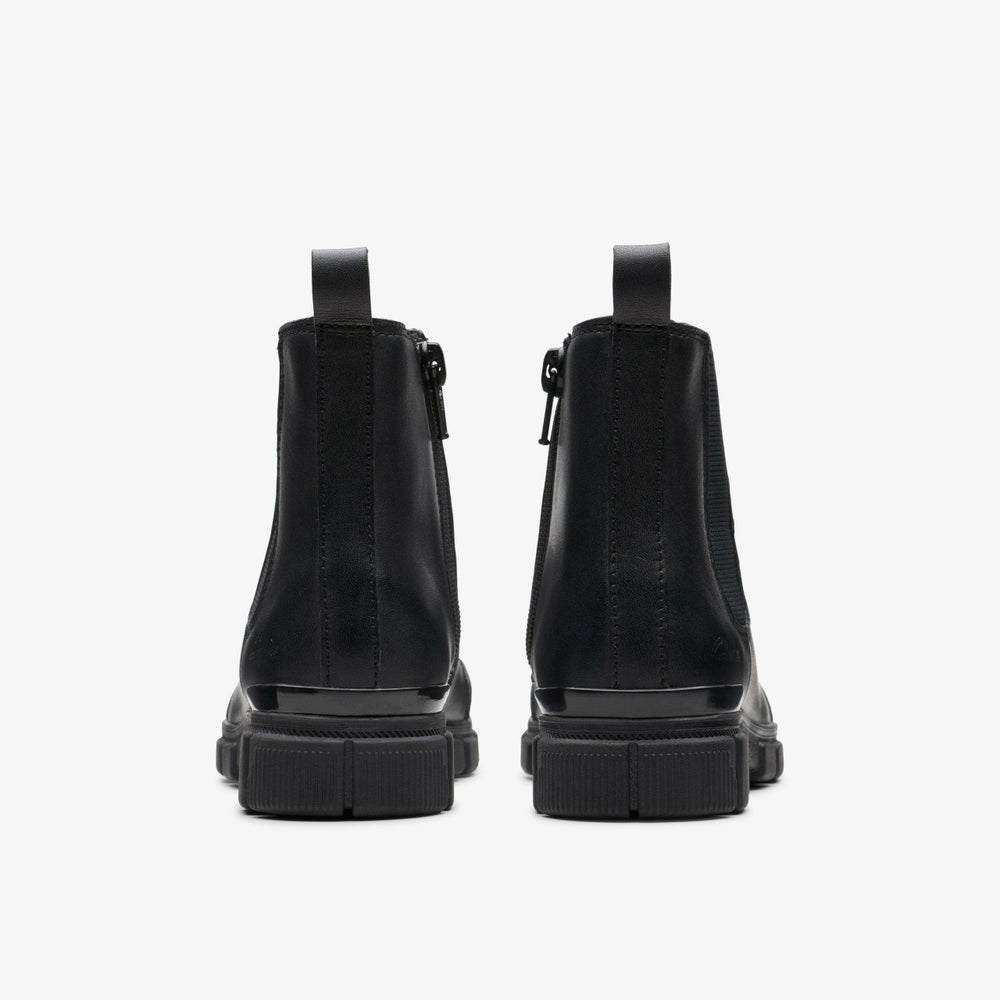 Evyn Chelsea Kid Black | Clarks on Sale - Kids