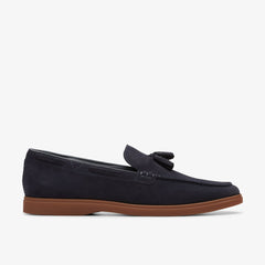 Torford Tassel Navy Suede | Clarks outlet - Men