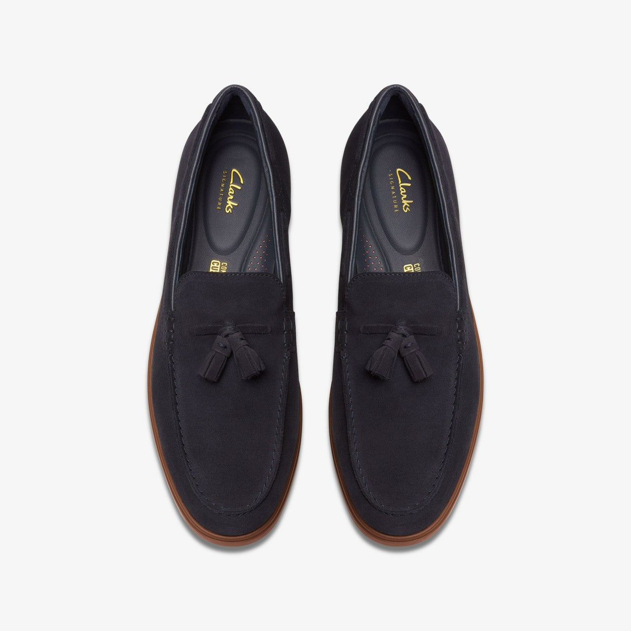 Torford Tassel Navy Suede | Clarks outlet - Men